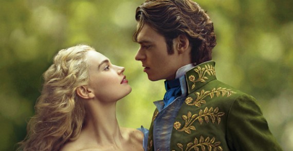 A promotional still from the 2015 film Cinderella. 