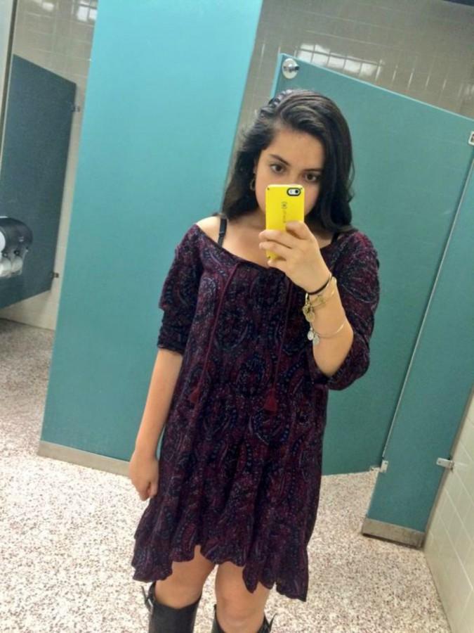 Outfit sophomore Uma Kumar-Montei was wearing that day