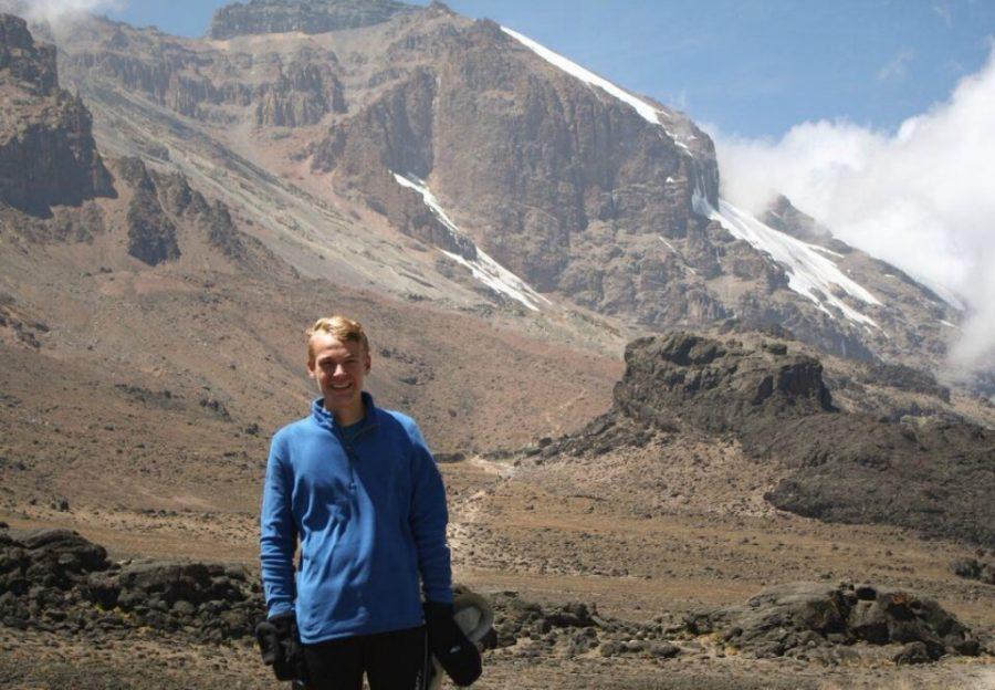 Ben Brandt on Mount Kilimanjaro