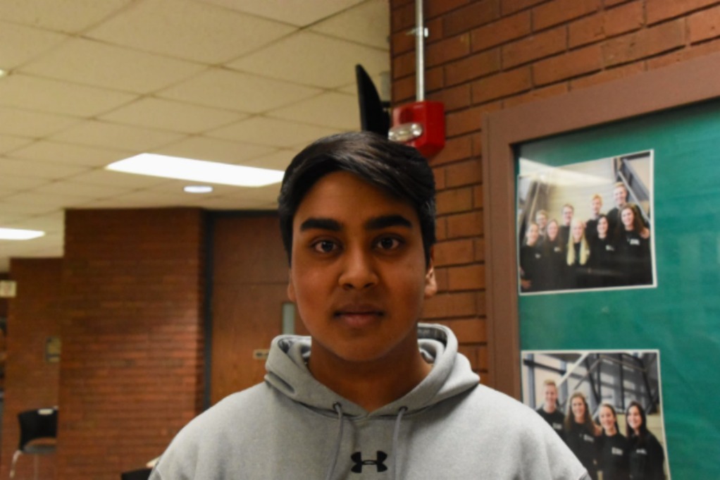 Prasoon Sinha, one of the junior founders of Unlocking Young Minds.