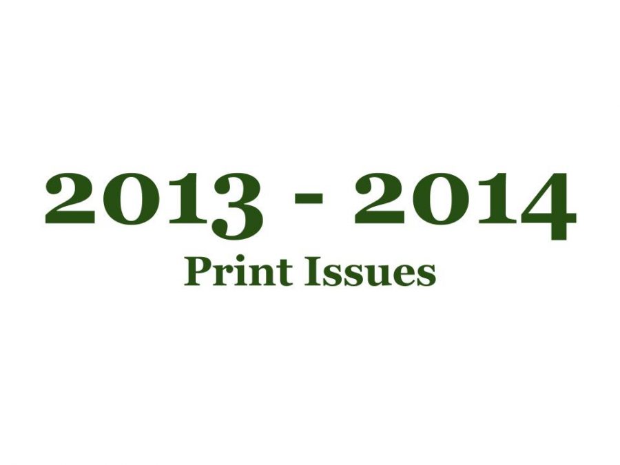 2013-2014 Print Issues