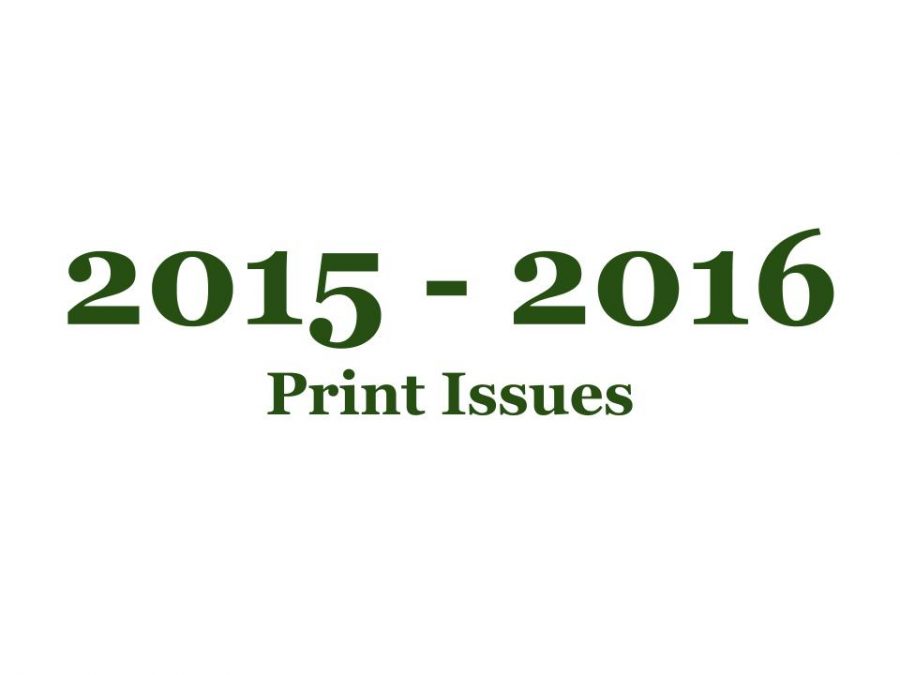 2015-2016 Print Issues