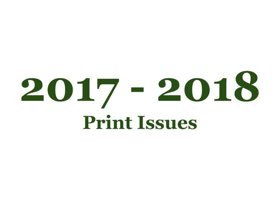 2017-2018 Print Issues