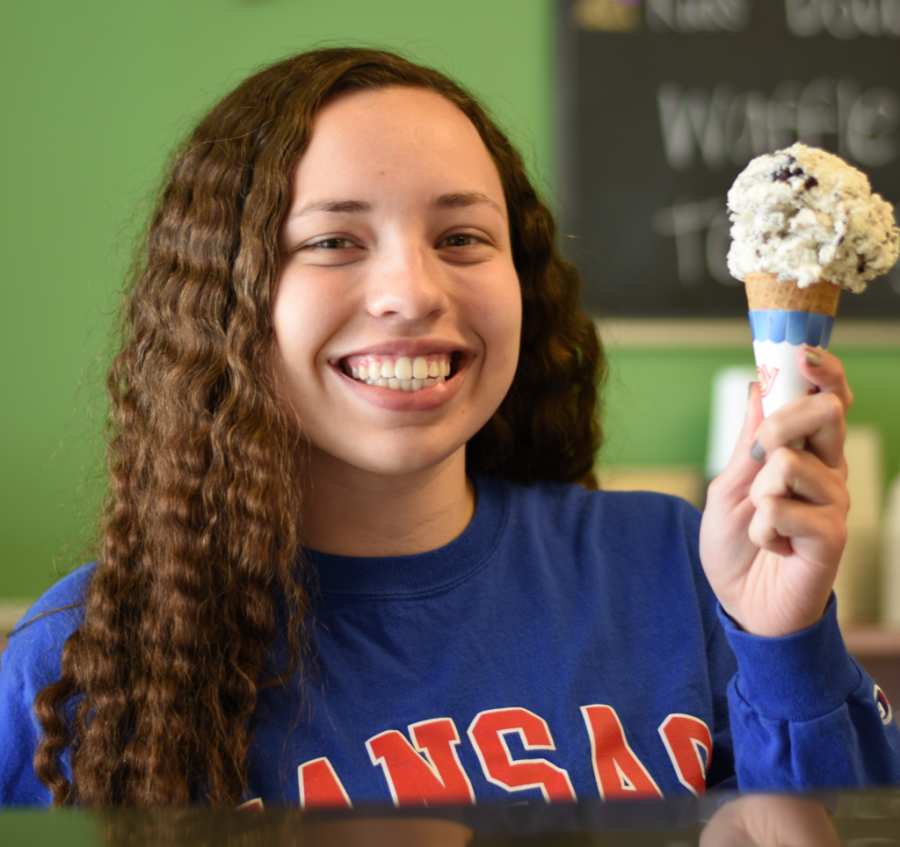 Senior Libby Thompson Manages Neighborhood Ice Cream Shoppe