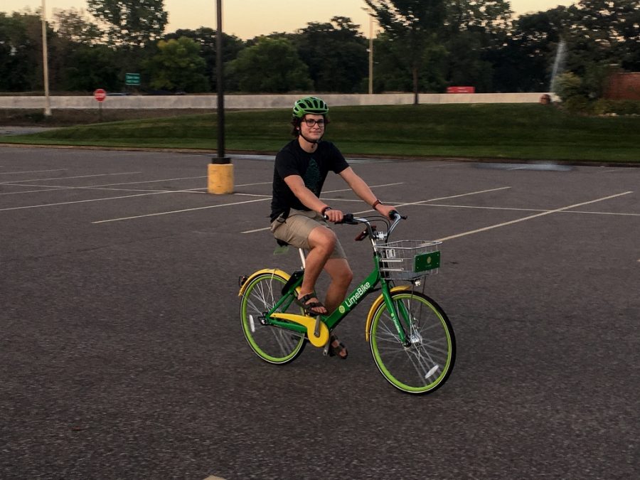 Lime Bikes provide alternative transportation to Edina residents, but is there a hidden cost?