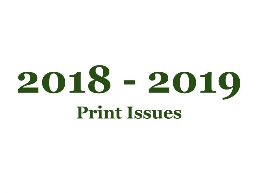 2018-2019 Print Issues