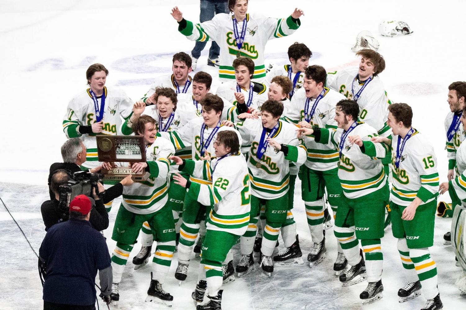 Full hearts, no losses: Edina Boys’ Hockey brings home another