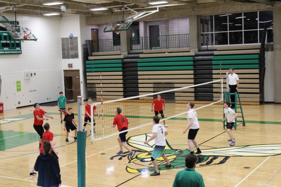 Boys Volleyball brings a new sport to students