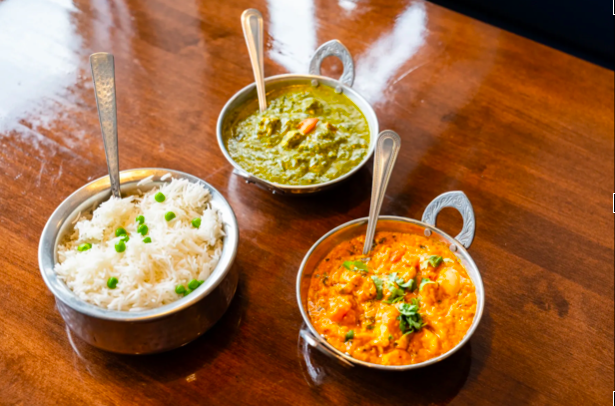 An+array+of+dishes+at+Tamarind+Indian+Cuisine+