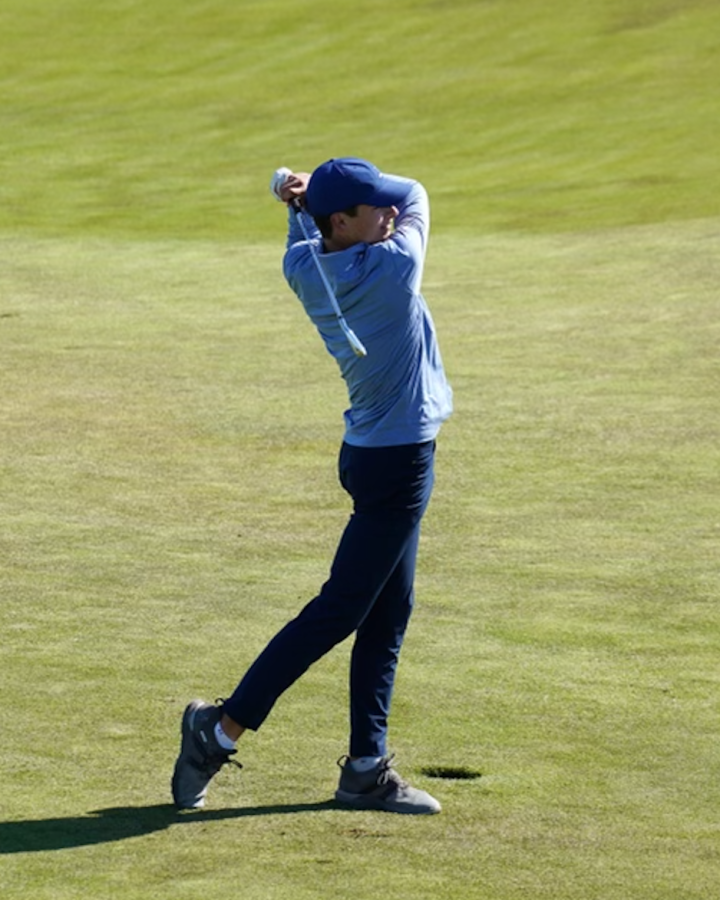 Owen Neilsen plays golf in the US Junior Amateur