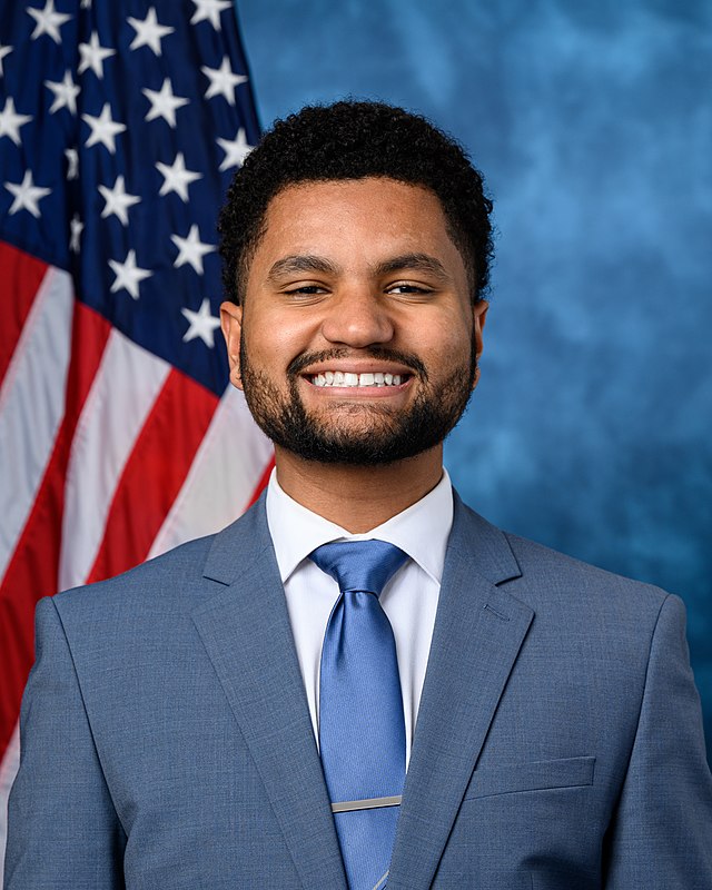 Maxwell Frost is the first Gen Z Congressman, serving as the representative for Florida's 10th congressional district.