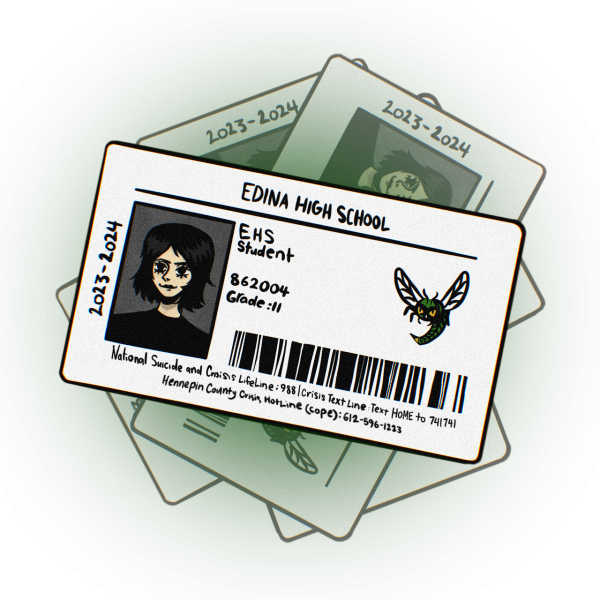 EHS adds crisis numbers to student IDs