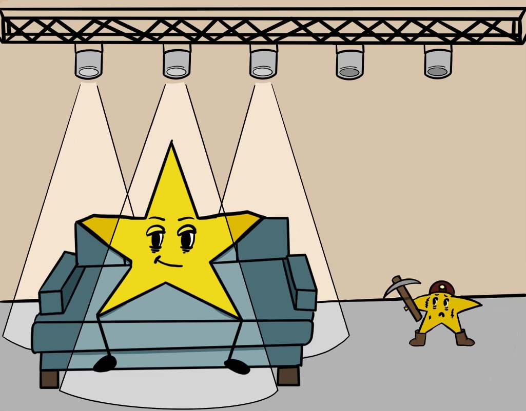 Many streaming services are trading the quality of shows and movies for the use of stars.