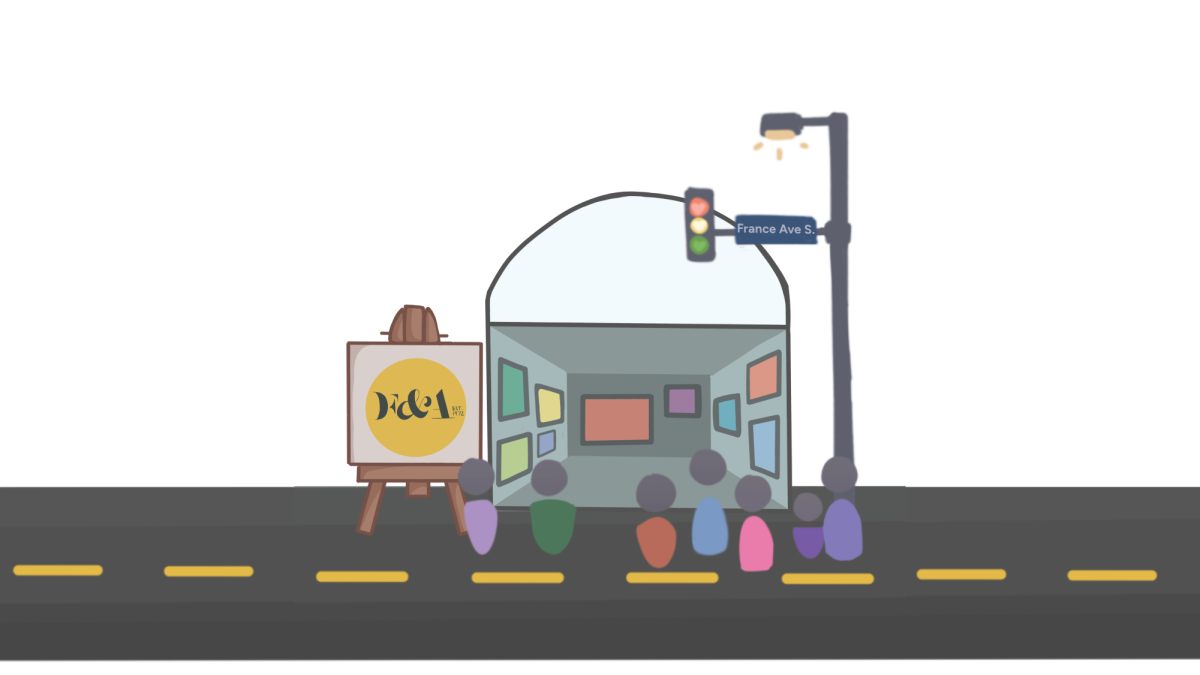 50th & France has long been a hub for Edina's art scene.
