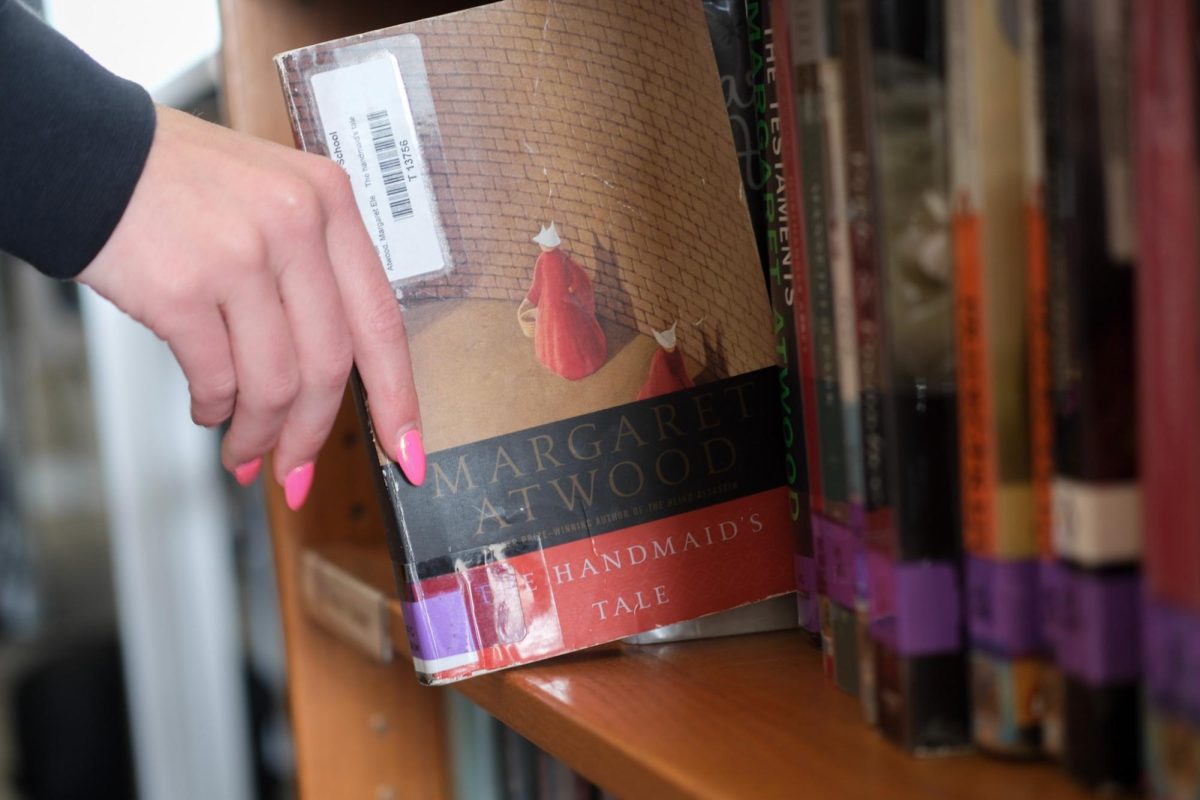 The novel "The Handmaid's Tale" was recently banned by St. Francis Area Schools.