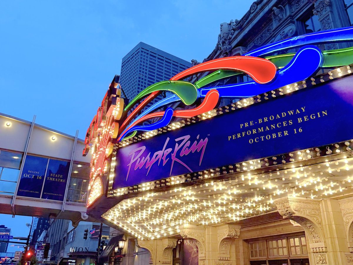 “Purple Rain” started preview performances at the State Theatre on Oct. 16.