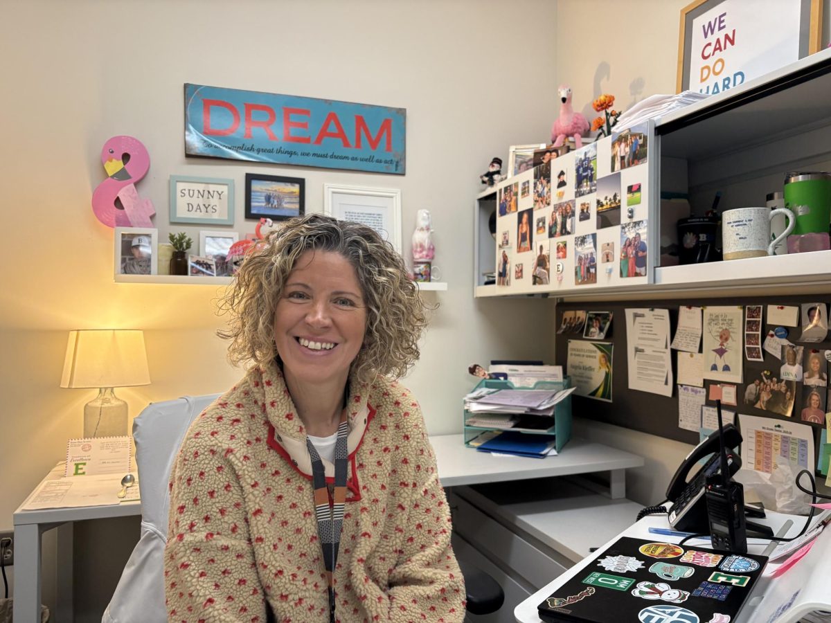 Angela Kieffer is a ninth grade counselor.