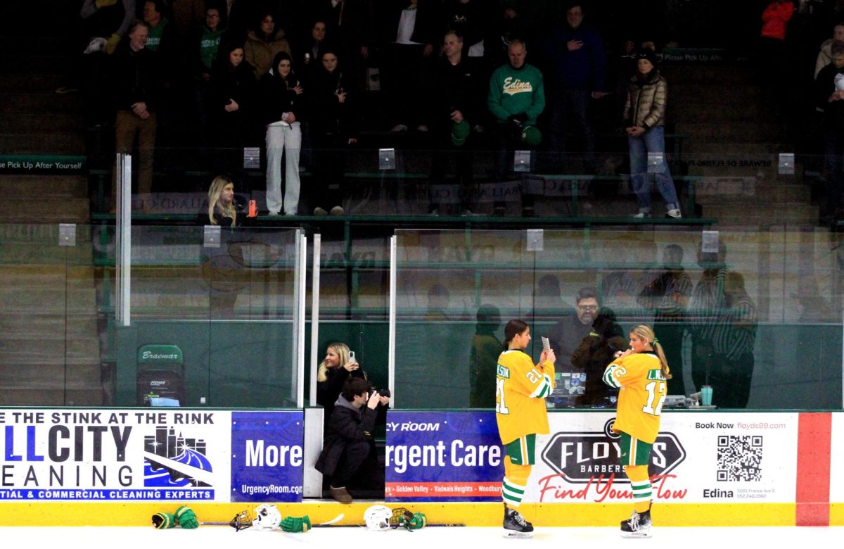 Edina Girls' hockey finished 10-0-2 in their Lake Conference season.