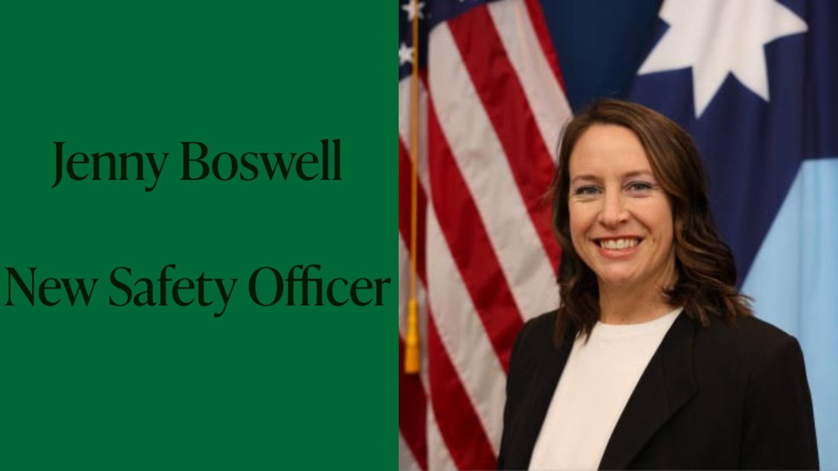 Jenny Boswell, New Safety Officer