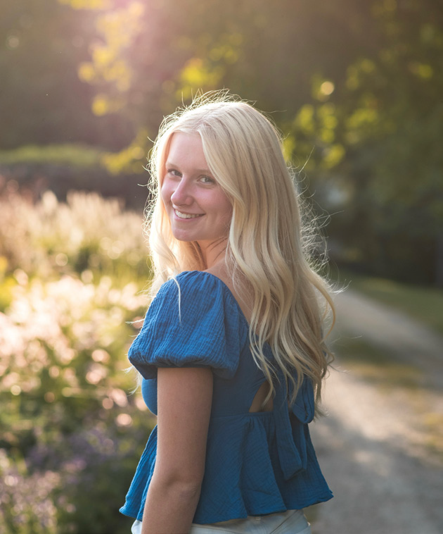Lily Sannes Eckhoff will take a gap year in Belgium this fall. Courtesy of Lily Sannes Eckhoff.
